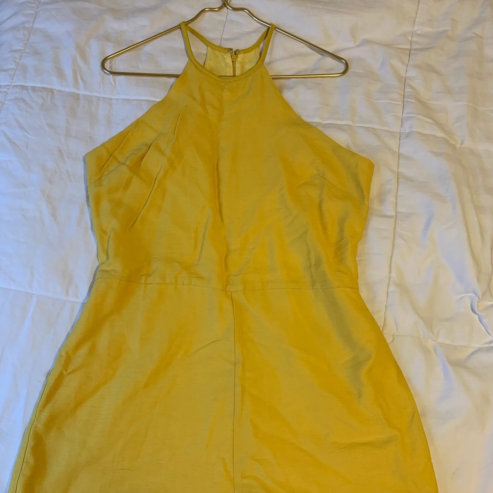 Endless Rose Yellow Romper